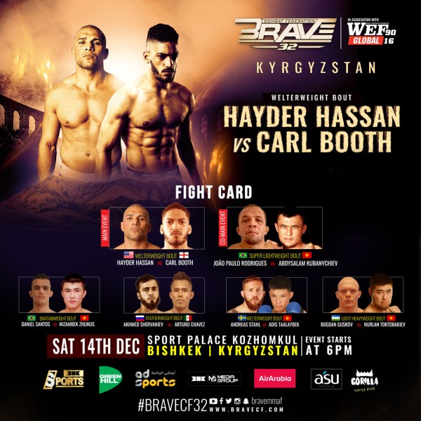 'BRAVE CF 32' fight card
