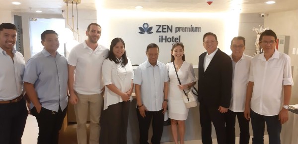 Michael Raquiza, Carlo Antonio, Nathan Boublil, Elaine Ignacio-Dalusung, Jejomar Binay, Czarina Ignacio, Danny Ignacio