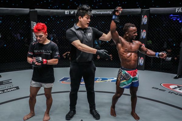 Ryuto Sawada, Kemp Cheng, Bokang Masunyane (©ONE Championship)