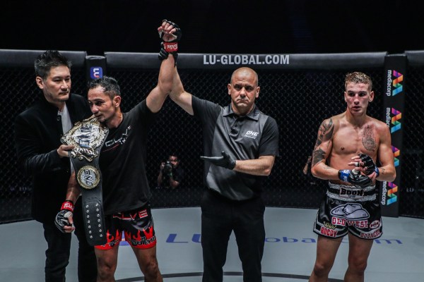 Chatri Sityodtong, Sam-A Gaiyanghadao, Elias Dolaptsis, Rocky Ogden (©ONE Championship)