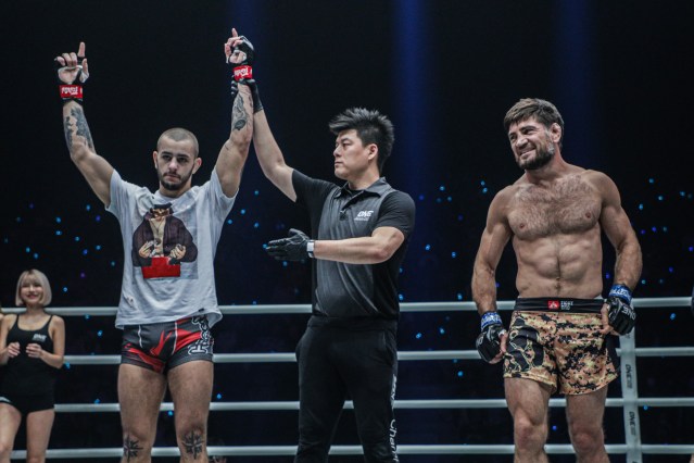 Iuri Lapicus, Kemp Cheng, Marat Gafurov (©ONE Championship)