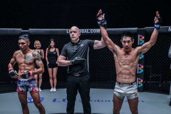 Radeem Rahman, Olivier Coste, Jeff Chan (©ONE Championship)