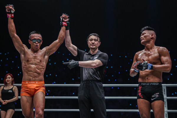 Sunoto, Yoshinori Umeki, Nurul Fikri (©ONE Championship)