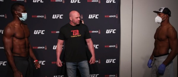 Uriah Hall, Dana White, Ronaldo Souza