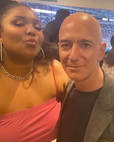 Lizzo, Jeff Bezos