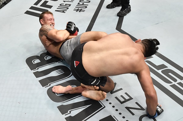 Jack Hermansson, Kelvin Gastelum (©UFC)