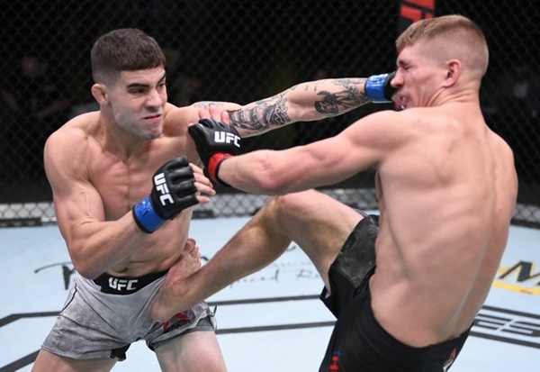 Joe Solecki, Austin Hubbard (©UFC)