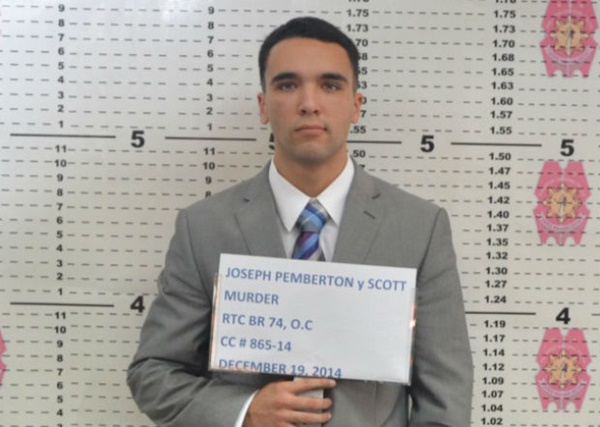 Joseph Scott Pemberton (©Olongapo City Police Department)