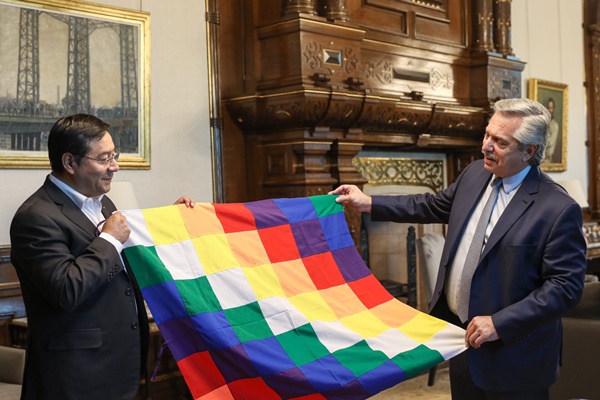 Lucho Arce, Alberto Fernandez