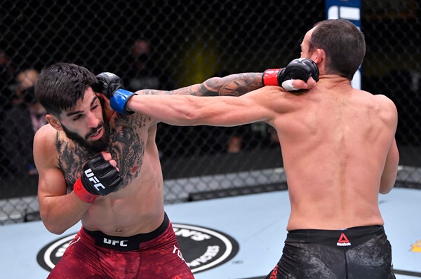 Ilia Topuria, Damon Jackson (©UFC)