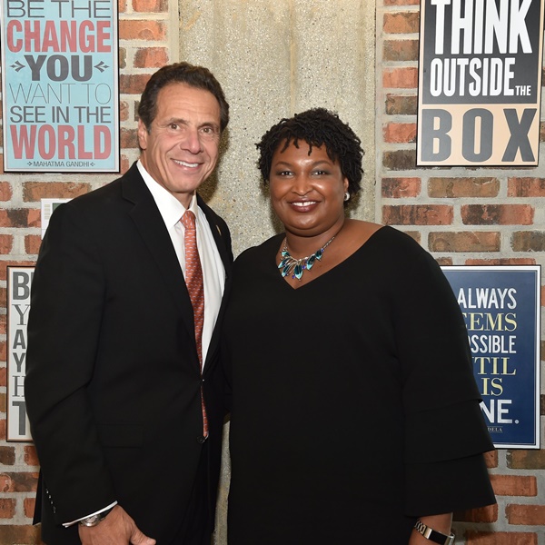 Andrew Cuomo, Stacey Abrams