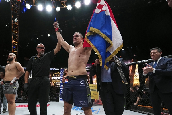 Matheus Scheffel, Dan Miragliotta, Ante Delija, Peter Murray (©Cooper Neill / PFL)