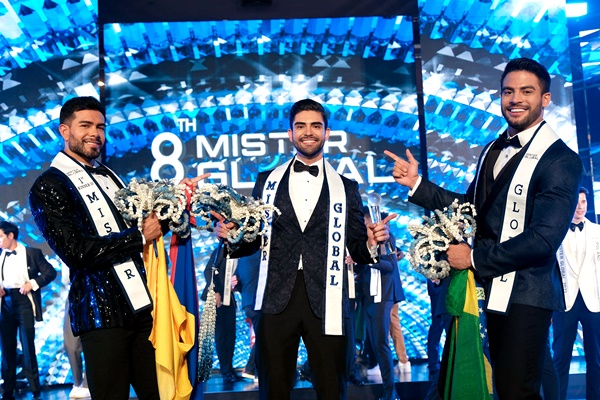 Oscar Guerrero, Juan Carlos Ariosa, William Gama (©Mister Global)