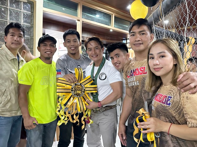 Darinton Colas, Kevin Belingon, Honorio Banario, Armando Lauro, Joshua Pacio, Eduard Folayang, Genevieve Folayang